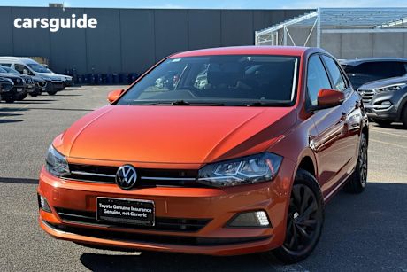 Orange 2021 Volkswagen Polo Hatchback 70Tsi Trendline