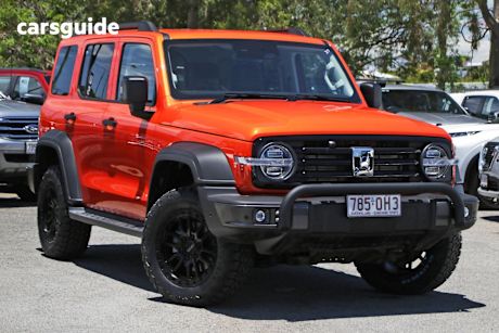 Orange 2023 GWM Tank 300 Wagon Ultra Hybrid