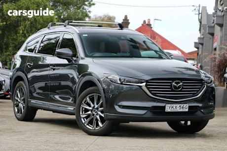 Grey 2020 Mazda CX-8 Wagon Asaki (Awd)