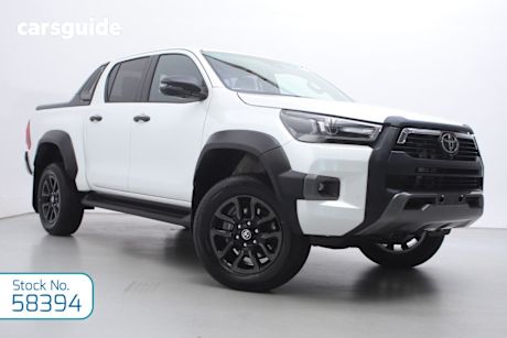 White 2025 Toyota Hilux Double Cab Pick Up Rogue 48V (4X4)
