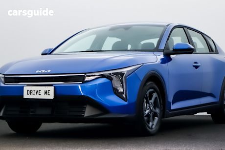 Blue 2024 Kia K4 Sedan S