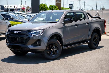 Grey 2025 Isuzu D-MAX Crew Cab Utility X-Rider (4X4)