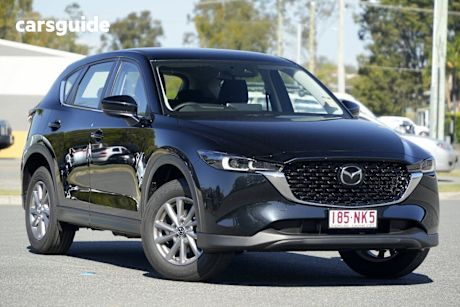 Black 2025 Mazda CX-5 Wagon G25 Maxx Sport (Awd)