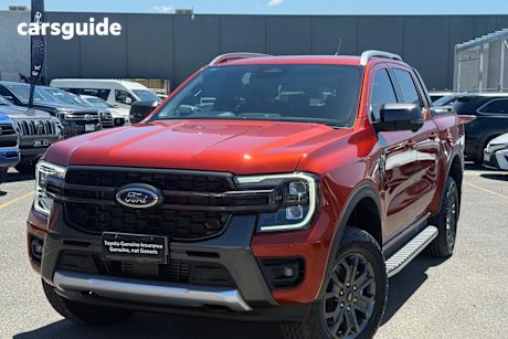 Orange 2024 Ford Ranger Double Cab Pick Up Wildtrak 3.0 (4X4)