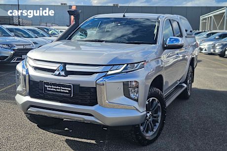 Silver 2020 Mitsubishi Triton Double Cab Pick Up Gls (4X4)