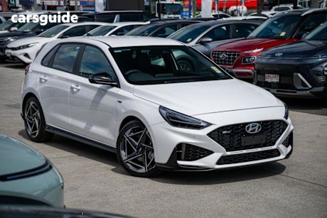 White 2024 Hyundai I30 Hatchback N Premium