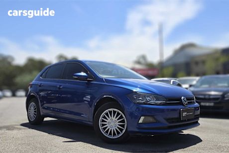 Blue 2021 Volkswagen Polo Hatchback 70Tsi Trendline