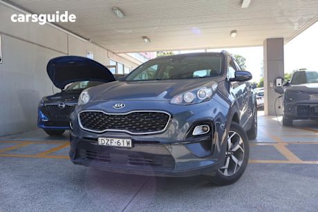 Blue 2018 Kia Sportage Wagon Si (Fwd)
