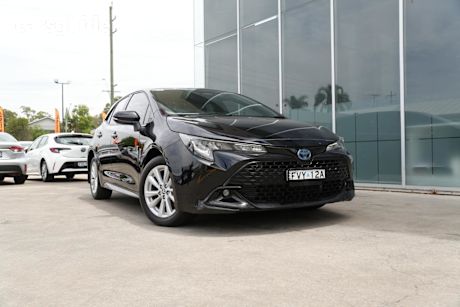 Black 2022 Toyota Corolla Hatch