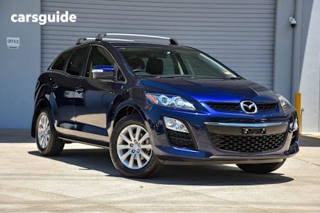 Blue 2011 Mazda CX-7 Wagon Classic (Fwd)