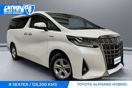 White 2020 Toyota Alphard OtherCar HYBRID X 4WD