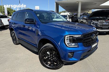 Blue 2022 Ford Everest Wagon Sport (4X4)