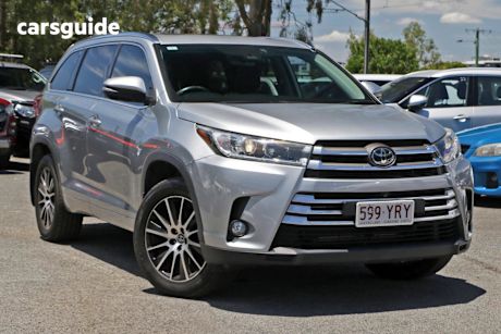 Silver 2018 Toyota Kluger Wagon Grande (4X2)