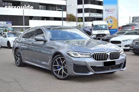 Grey 2023 BMW 530D Sedan M Sport Lci