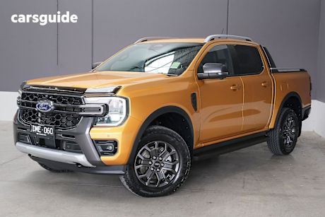 Yellow 2024 Ford Ranger Double Cab Pick Up Wildtrak 3.0 (4X4)