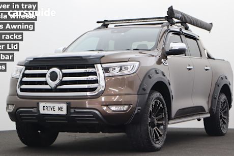 Brown 2022 GWM UTE Dual Cab Utility Cannon-X (4X4)