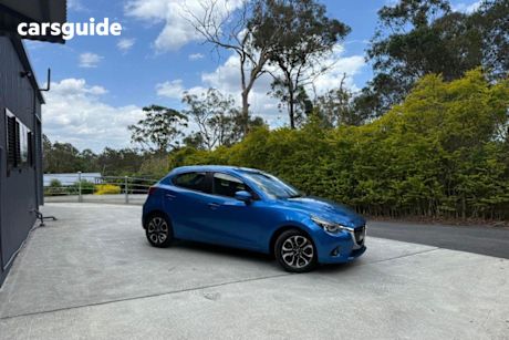 Blue 2015 Mazda 2 Hatchback Genki