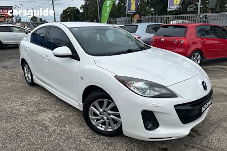 White 2011 Mazda Mazda3 Sedan SP20 SKYACTIV BL 11 UPGRADE