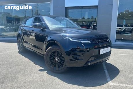 Black 2025 Land Rover Range Rover Evoque Wagon P250 Dynamic Se (184Kw)