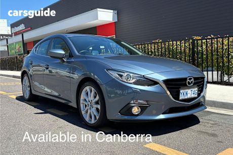 Blue 2015 Mazda 3 Hatchback Sp25 Gt