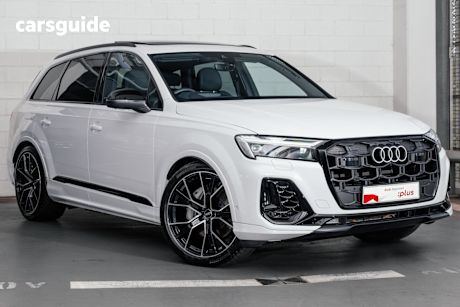 White 2024 Audi Q7 Wagon 55 Tfsi S Line Quattro Mhev
