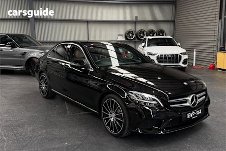 Black 2018 Mercedes-Benz C200 Sedan Edition C