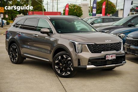 Brown 2025 Kia Sorento Wagon Gt-Line 7 Seat