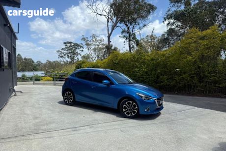 Blue 2018 Mazda 2 Hatchback Genki
