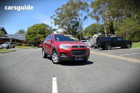Red 2016 Holden Captiva Wagon 5 Ls (Fwd)