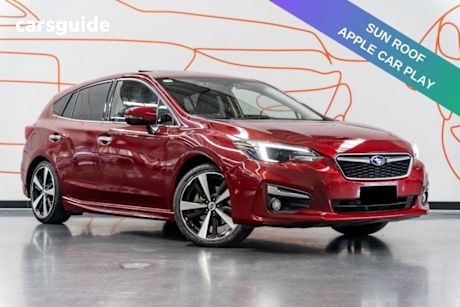 Red 2017 Subaru Impreza Hatchback 2.0S (Awd)
