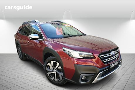 Red 2022 Subaru Outback Wagon Awd Touring