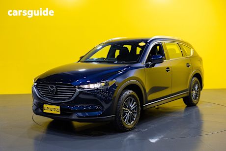 Blue 2022 Mazda CX-8 Wagon Sport (Fwd)