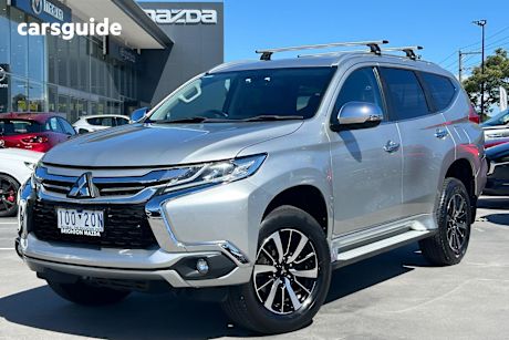 Silver 2017 Mitsubishi Pajero Sport Wagon Gls (4X4) 7 Seat
