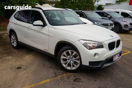 White 2013 BMW X1 Wagon Sdrive 18D