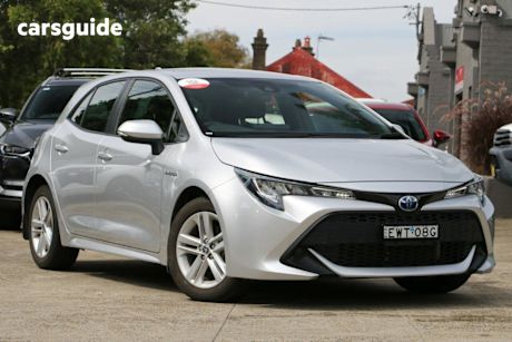 Silver 2022 Toyota Corolla Hatchback Ascent Sport Hybrid