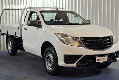 White 2018 Mazda BT-50 Cab Chassis Xt (4X2)