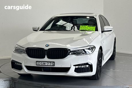 White 2017 BMW 530I Sedan M Sport