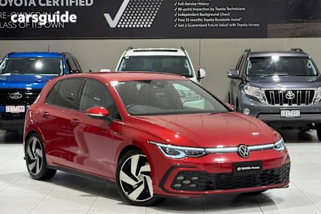 Red 2022 Volkswagen Golf Hatchback Gti