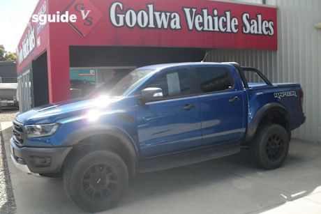 Blue 2018 Ford Ranger Double Cab Pick Up Raptor 2.0 (4X4)