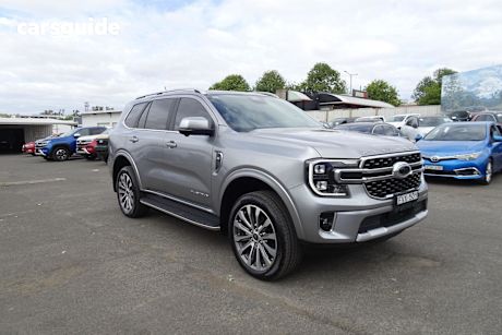 Silver 2025 Ford Everest Wagon Platinum (4Wd)