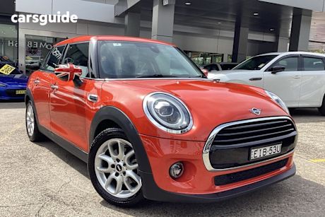 Red 2020 Mini Cooper Hatchback Classic 5D Hatch
