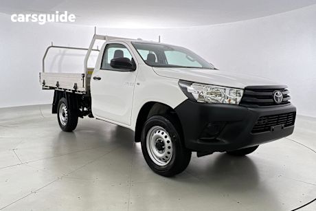 White 2024 Toyota Hilux Cab Chassis Workmate Hi-Rider (4X2)