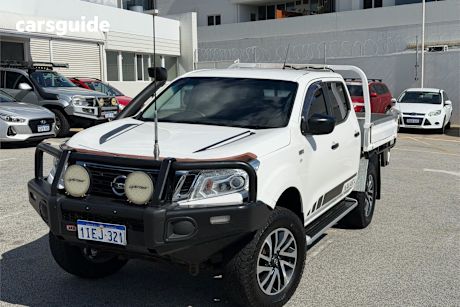 White 2017 Nissan Navara Dual Cab Utility Sl (4X4)
