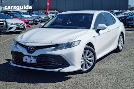 White 2020 Toyota Camry Sedan Ascent