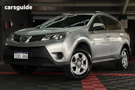 Silver 2013 Toyota RAV4 Wagon Gx (2Wd)