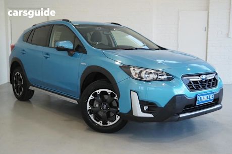 Blue 2022 Subaru XV Wagon Hybrid L Awd