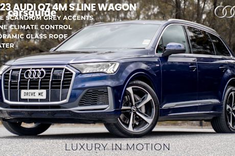 Blue 2023 Audi Q7 Wagon 55 Tfsi S Line Quattro Mhev