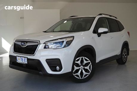 White 2020 Subaru Forester Wagon 2.5I (Awd)