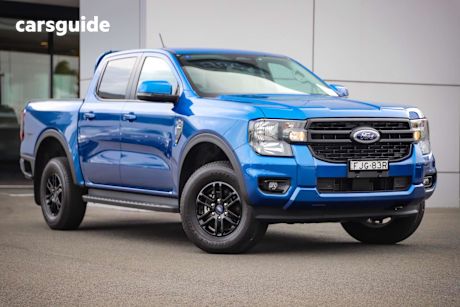 Blue 2023 Ford Ranger Double Cab Pick Up Xls 2.0 (4X4)