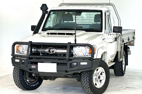White 2023 Toyota Landcruiser Cab Chassis Lc79 Gxl